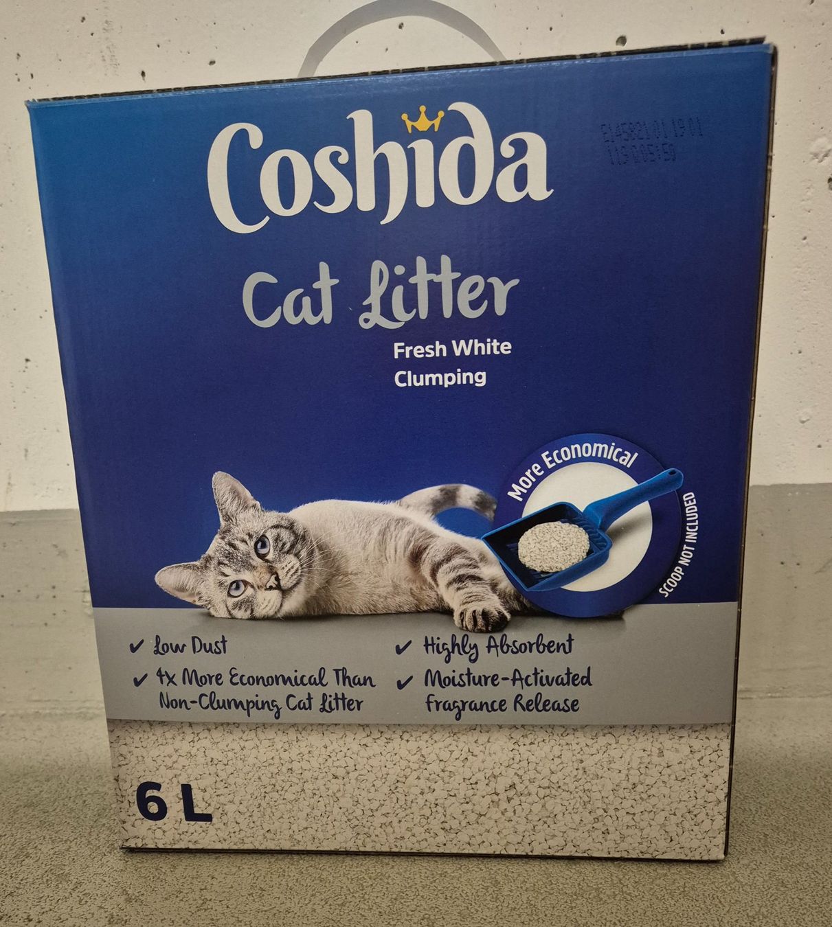 WC: 18x 6 Liter COSHIDA Katzenstreu – Neuf avec emballage d'origine à Buochs par Cats_nw
