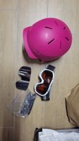 Kinder Skihelm mit Brille 