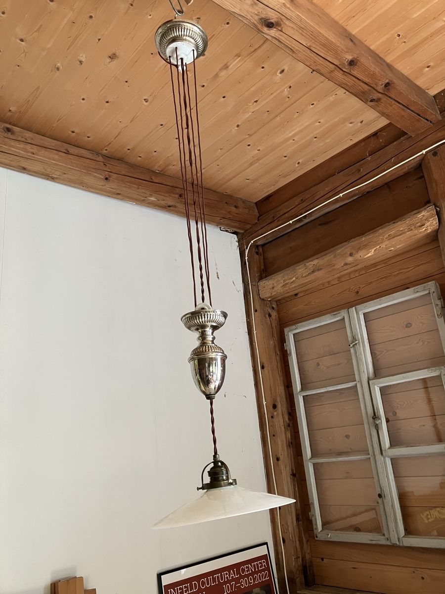 Lampade: Zuglampe höhenverstellbar, Textilkabel – Usato da Neftenbach venduto da 889095 2