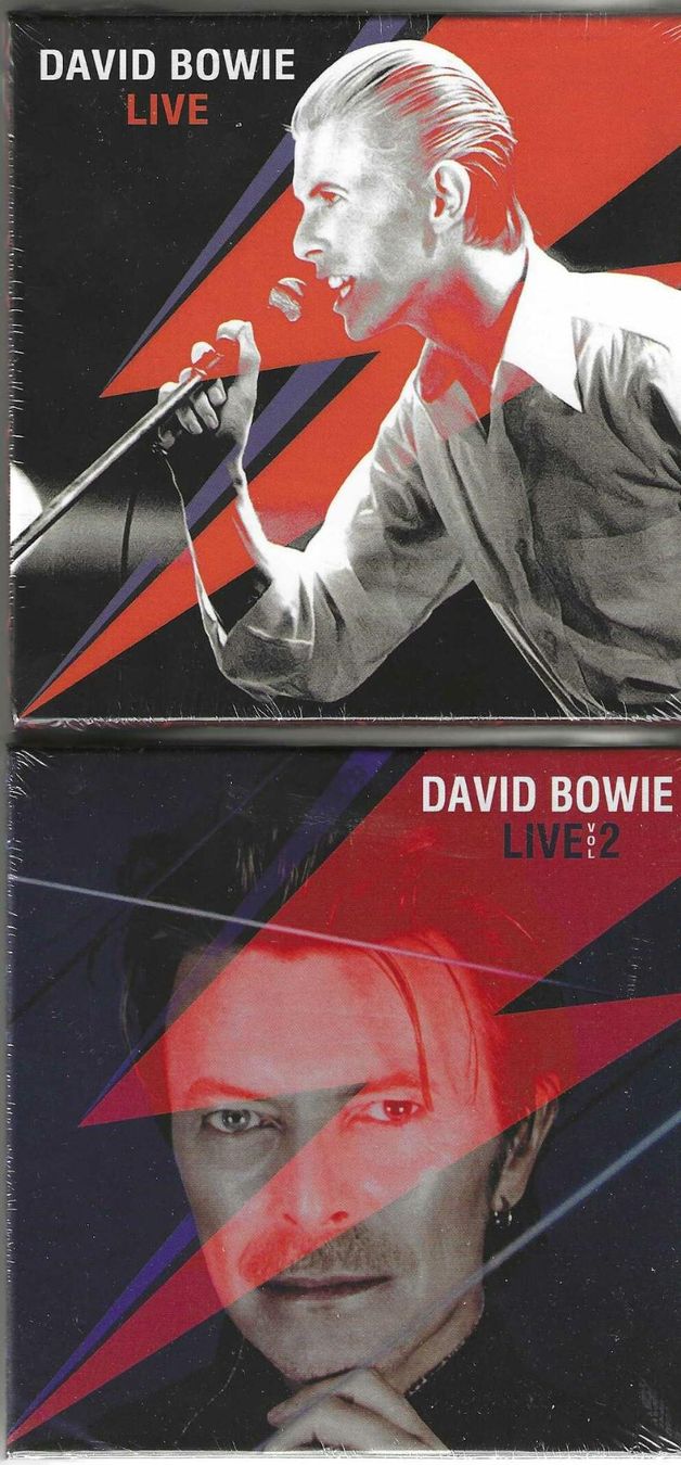 CDs: David Bowie Live 1 & 2 - 2 Box Sets - 20 X CD – Neuf avec emballage d'origine à Genève par CDLPBookS