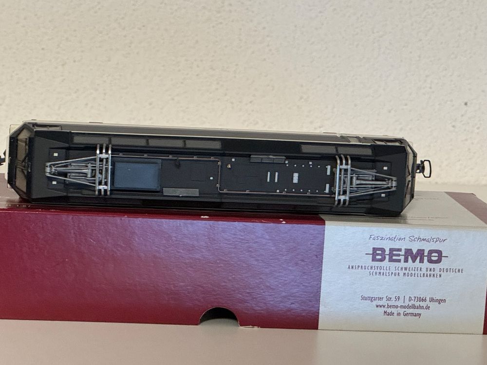Bemo Modelleisenbahnen: Bemo MOB Ge 4/4 8001 neues Design H0m ESU SOUND V5 – Gebraucht aus Goldau von Bergsturz1806 5