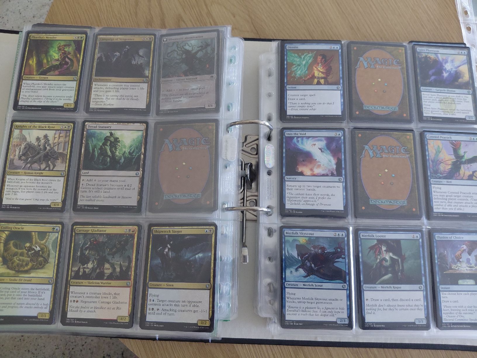 Magic The Gathering Sammelbilder & Trading cards: MtG Ordner mit Eternal Masters/Eldritch Moon/Conspiracy – Gebraucht aus Kehrsatz von Jadeeeee 5