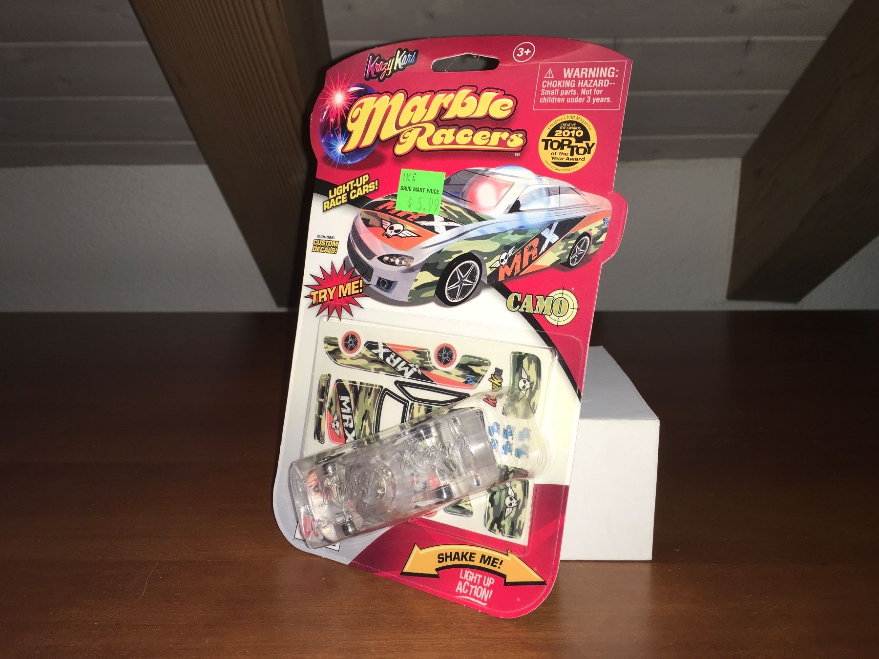 Hot Wheels Modellini d'auto: Camo Krazy Kars 1/64 Marble Racers – Nuovo (secondo la descrizione) da Wohlen AG venduto da PrivatSammlung