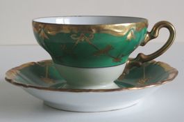 Tasse Sammlertasse Teetasse, Sango Porcelain, um 1960