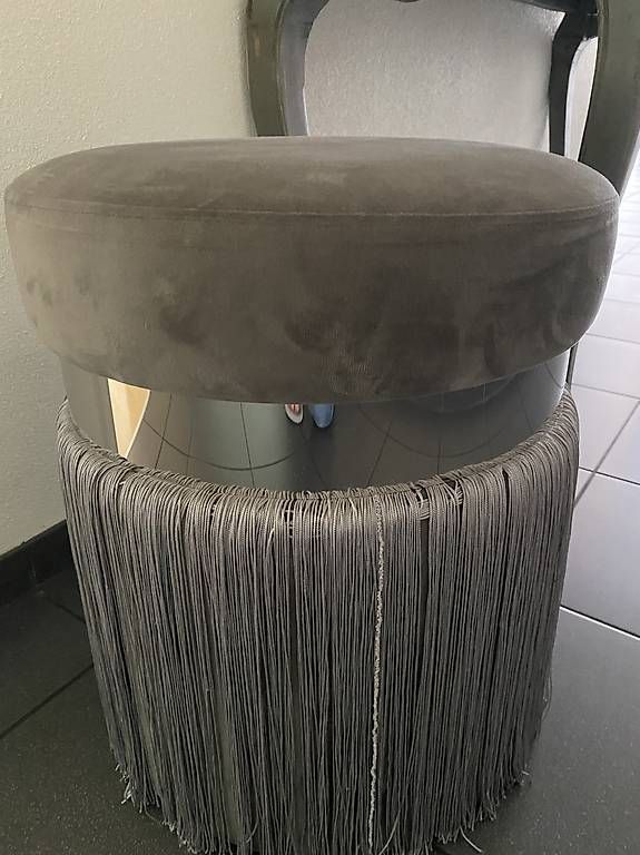 Hocker: Sitzhocker mit Fransen – Gebraucht aus Worb von Khloe72