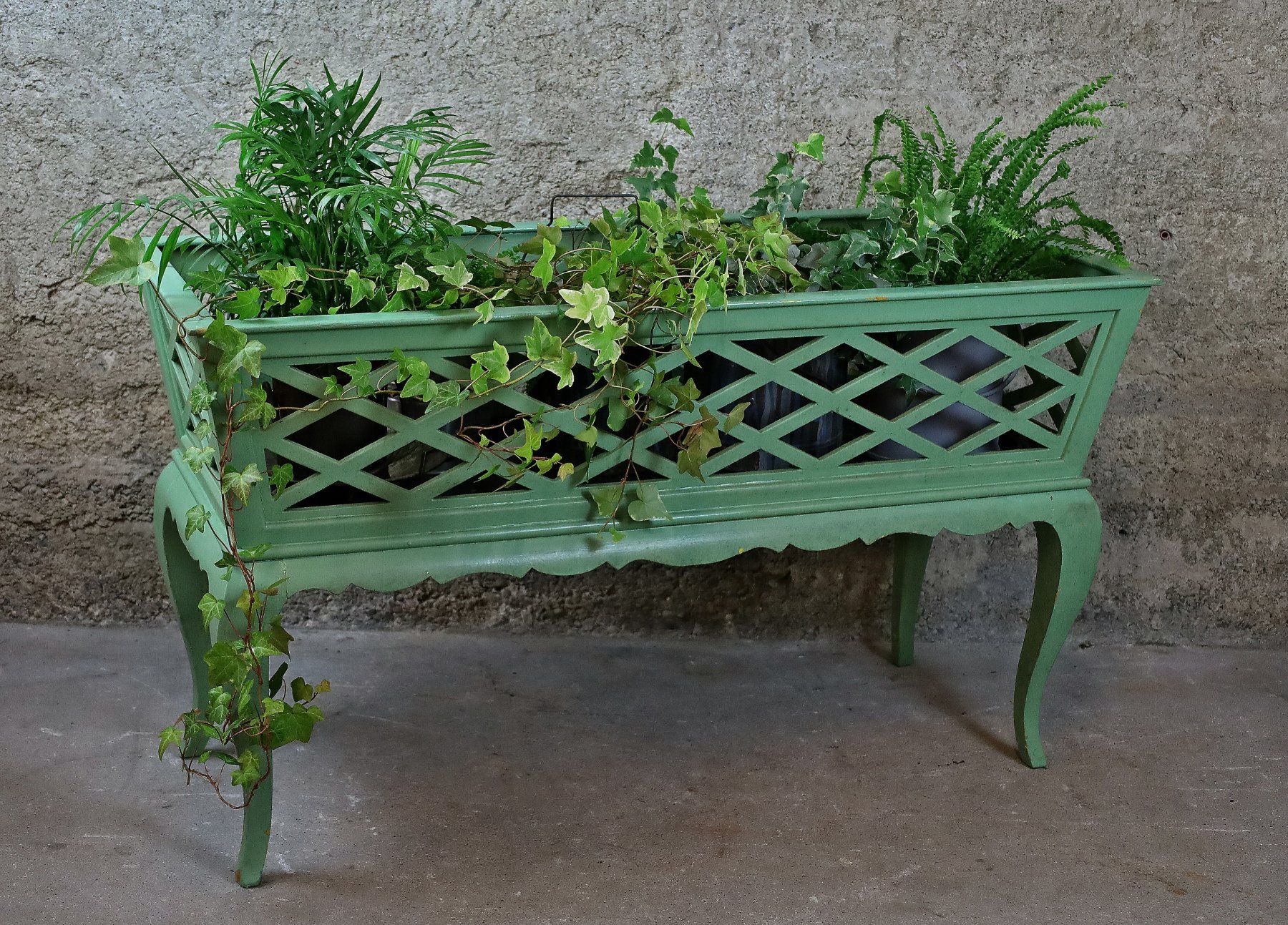 Vasi per fiori: Jardinière, Blumenkrippe, Pflanzenkrippe – Usato da Birrwil venduto da brandschatz_birrwil 5