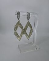 Ohrringe Blatt / Handmade / Handarbeit / Delica (neu)