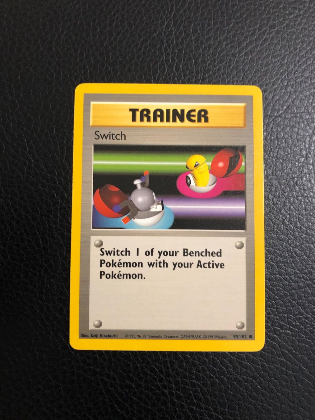 Pokémon Carte collezionabili: Base Set Switch 95/102 NM Ab 1 – Usato da Paradiso venduto da Pkmn10