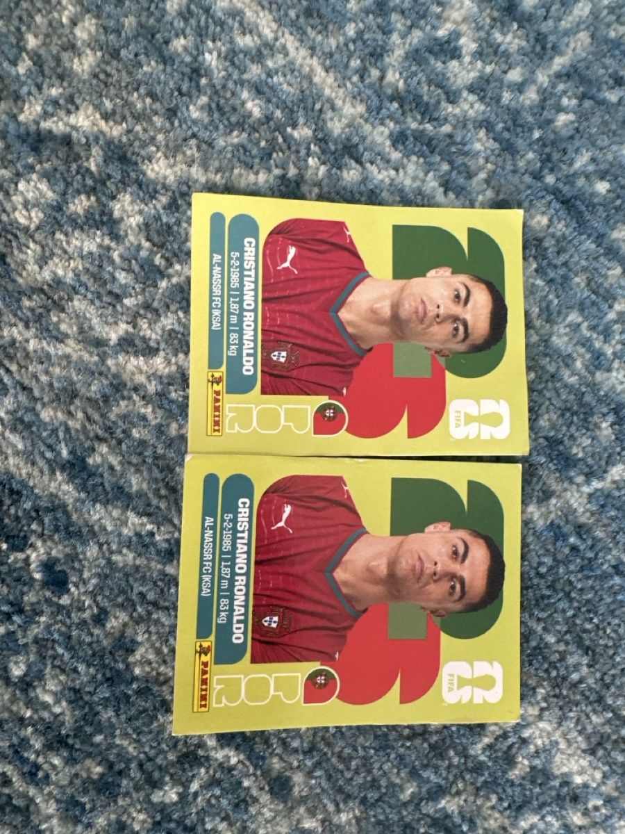 Panini Sammelbilder & Trading cards: Panini Ronaldo 2 mal – Gebraucht aus Jona von Tsei 1