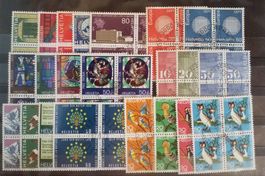 1970, Werbe, Patria, Pro Juventute ET im 4-Block komplett