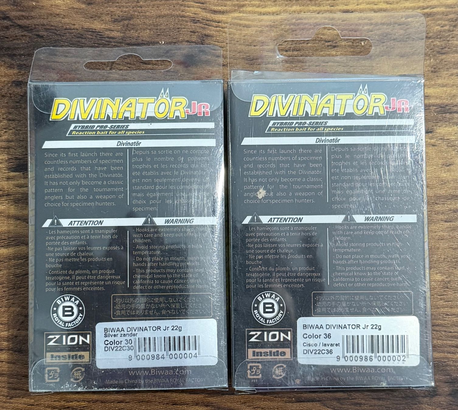 Esche: BIWAA Divinatör Junior Set 8 - 22 gr – Nuovo e nell'imballaggio originale da Widnau venduto da Fishingtackle_Oggy 1