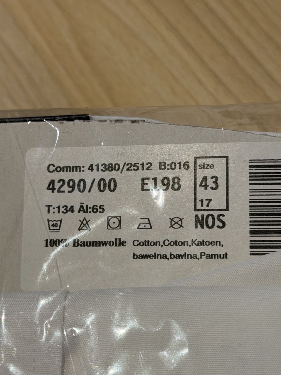 Eterna Hemden: Neues Eterna Hemd, Grösse 43, bügelfrei, Baumwolle – Neu und originalverpackt aus Fehraltorf von flo0606 2