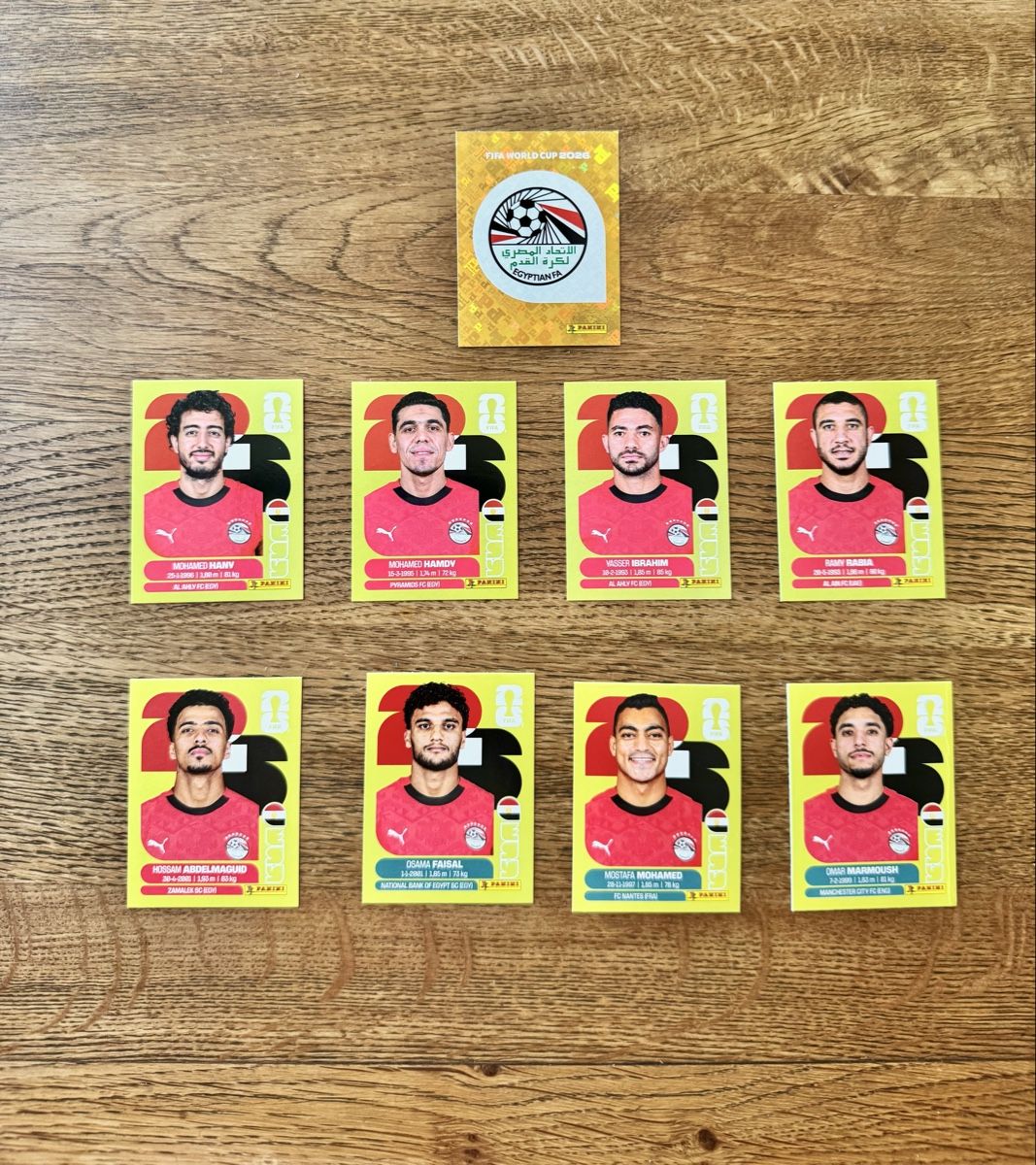 Panini Carte collezionabili: WM 2026 Panini Ägypten  – Nuovo (secondo la descrizione) da Emmenbrücke venduto da Lukee1901