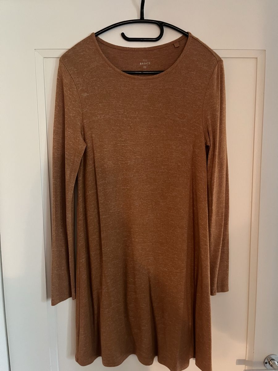 C&A Maglioni & Felpe: Senfgelbes Strickkleid Gr. S – Usato da Bern venduto da Regi1975