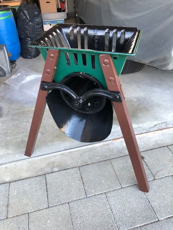 Getredemühle Handmühle 2 Rollen Schrotmühle Futtermühle Malzmühle