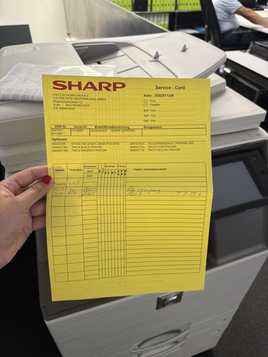 Sharp Stampanti: SHARP MX-2630 Multifunktionsdrucker guter Zustand – Usato da Bellach venduto da axercan 3