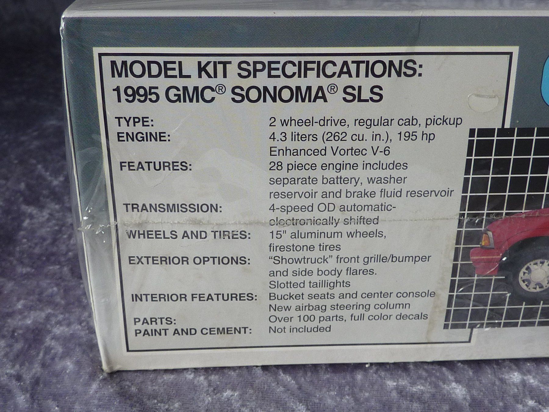 AMT/ERTL Modellautos: GMC Sonoma SLS 1995  1:24 – Neu und originalverpackt aus Dürrenäsch von modellautos4you 1