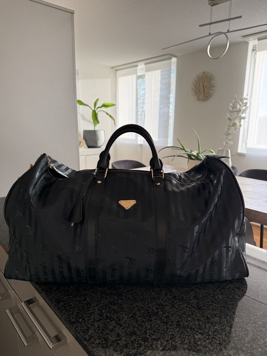 Maison Mollerus Borse: Maison Mollerus Reisetasche, Schwarz, Gross – Usato da Niederwangen BE venduto da naniina