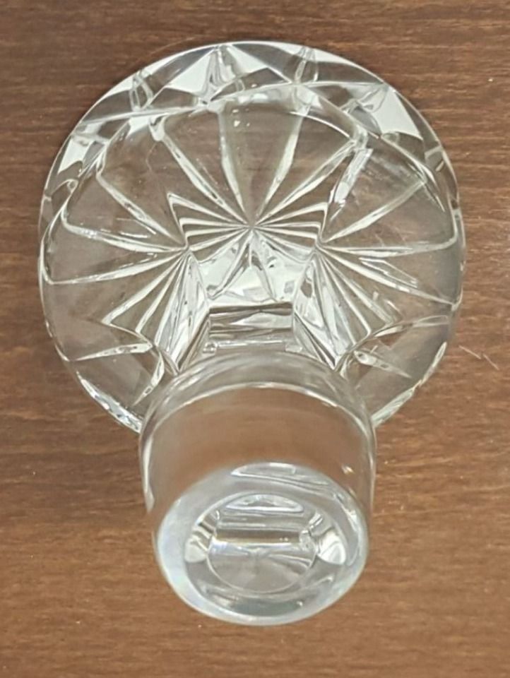 Caraffe: Kristall Karaffe, sehr hochwertig schwer – Nuovo (secondo la descrizione) da Unterägeri venduto da Altgoldschmuck 3