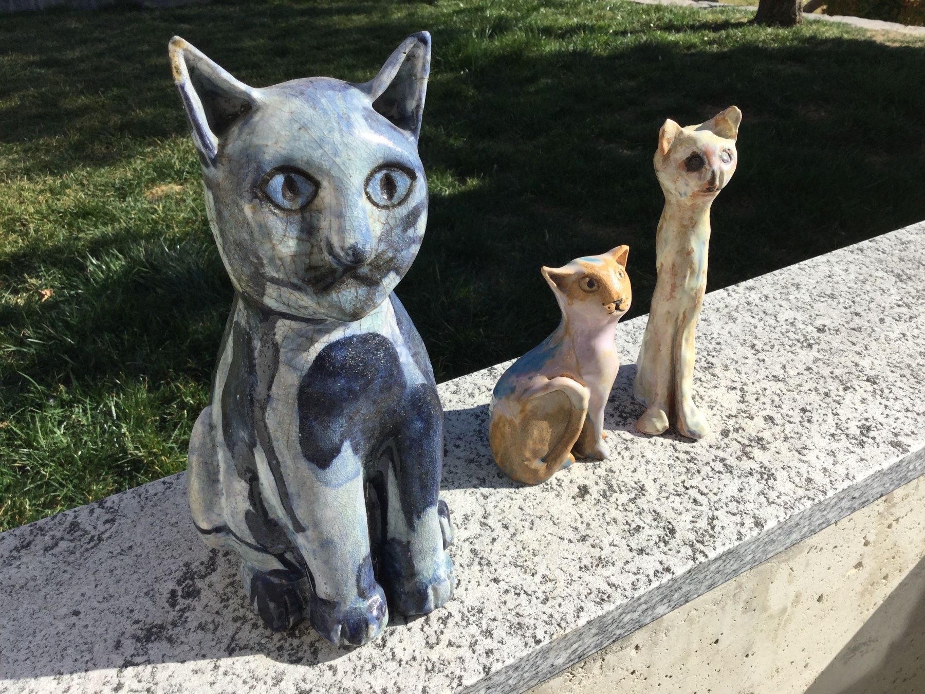 Sculture & Statue: Ceramiche - Gatti – Usato da Morbio Inferiore venduto da Ecod 2