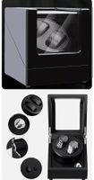 + Uhrenbeweger 2 Uhren Watch Winder Holz Korpus Uhrenbox fü