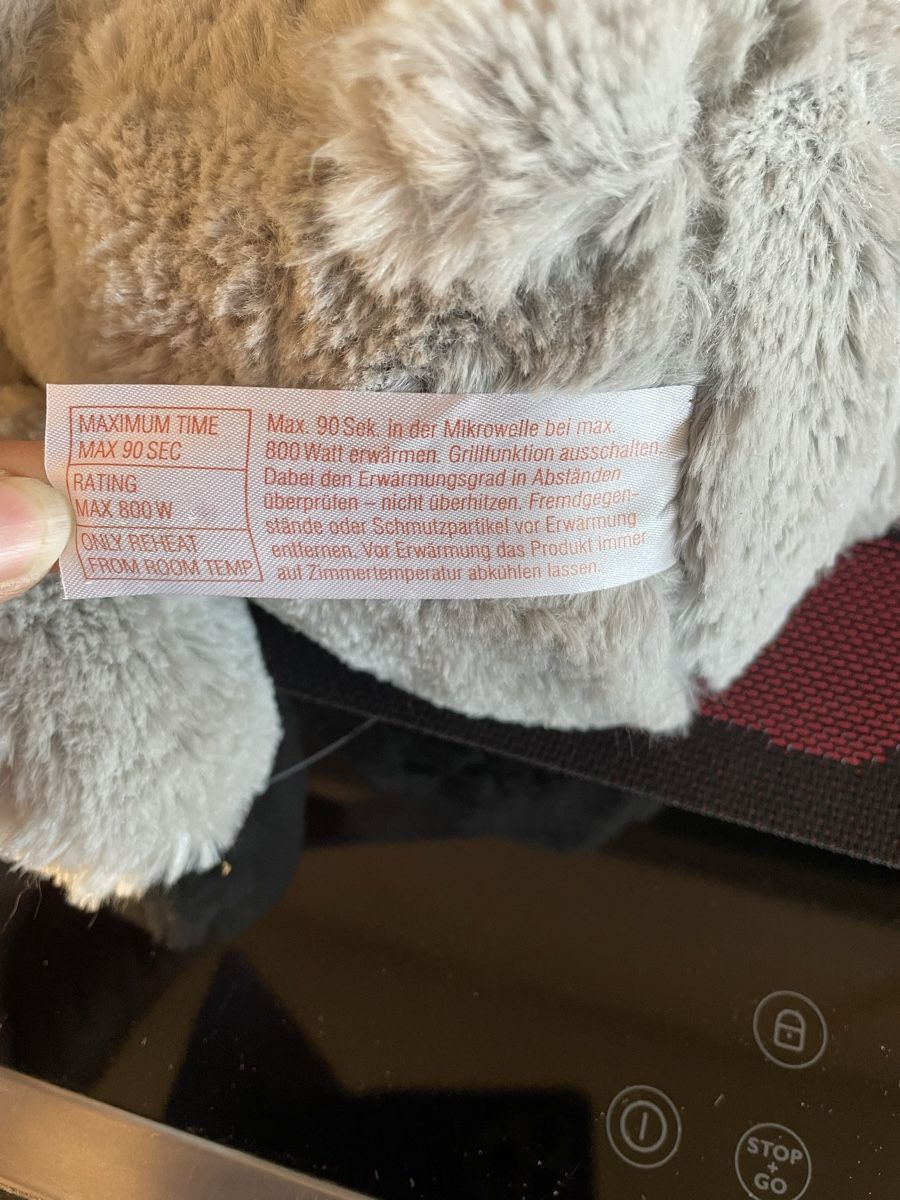Giocattoli: Warmie Elefant, Kuscheltier, Wärmestofftier – Usato da Aarau Rohr venduto da keedom 2