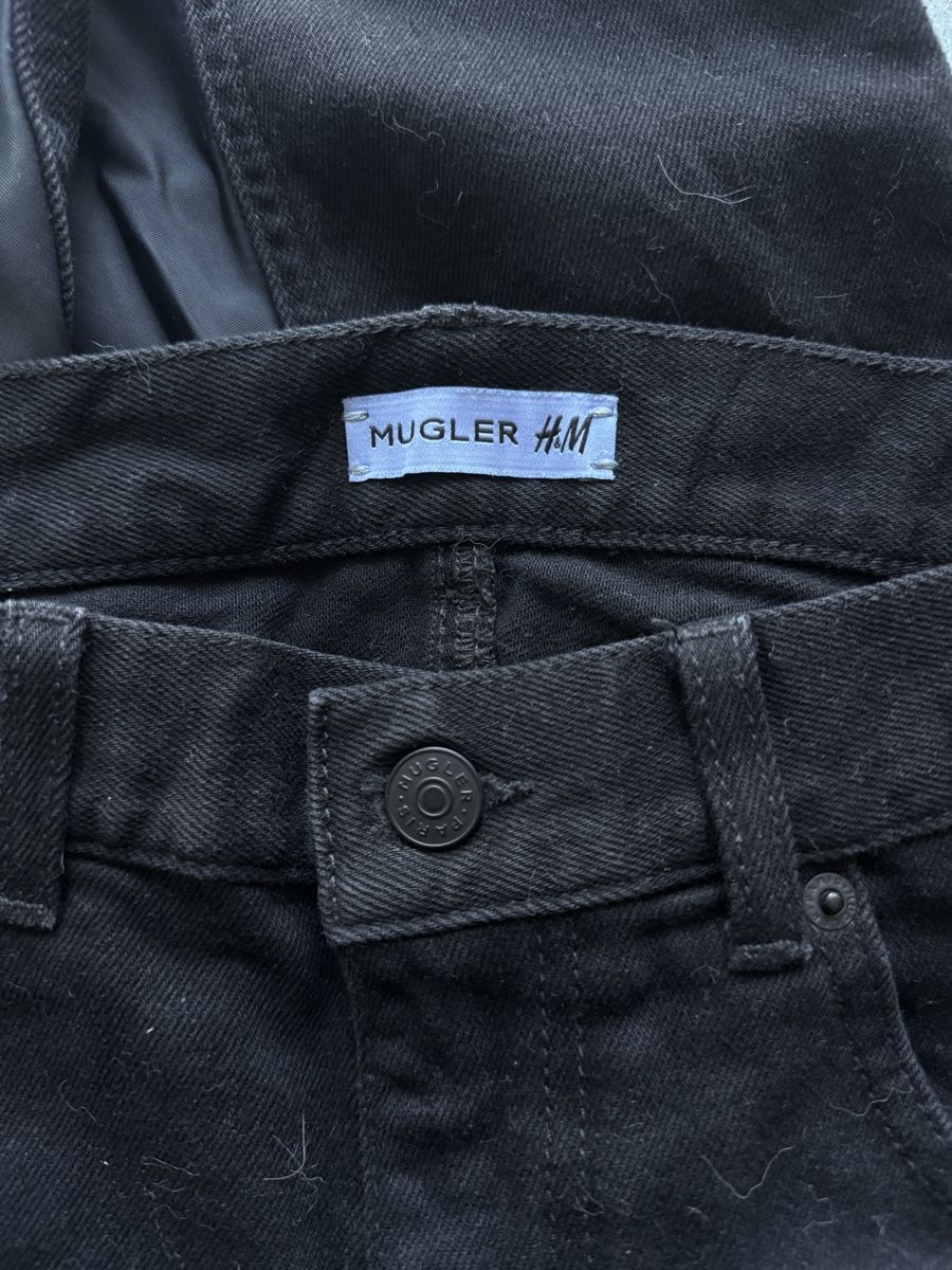 Mugler Jeans: mugler x h&m black jeans – Usato da Genève venduto da rem_q9k9 3