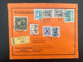 Geschäftsbrief 1932  Österreich Salzburg-Schweiz  (G730)