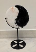 Yin Yang Bergkristall-Obsidian A 400g