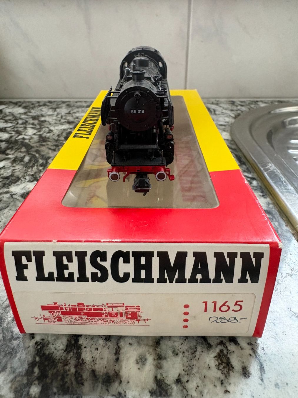 Fleischmann Modellini di ferrovie: Fleischmann DB Dampflok Br 65, Wechselstrom Digital, Neu ! – Nuovo (secondo la descrizione) da Dietikon venduto da Lascodi 4
