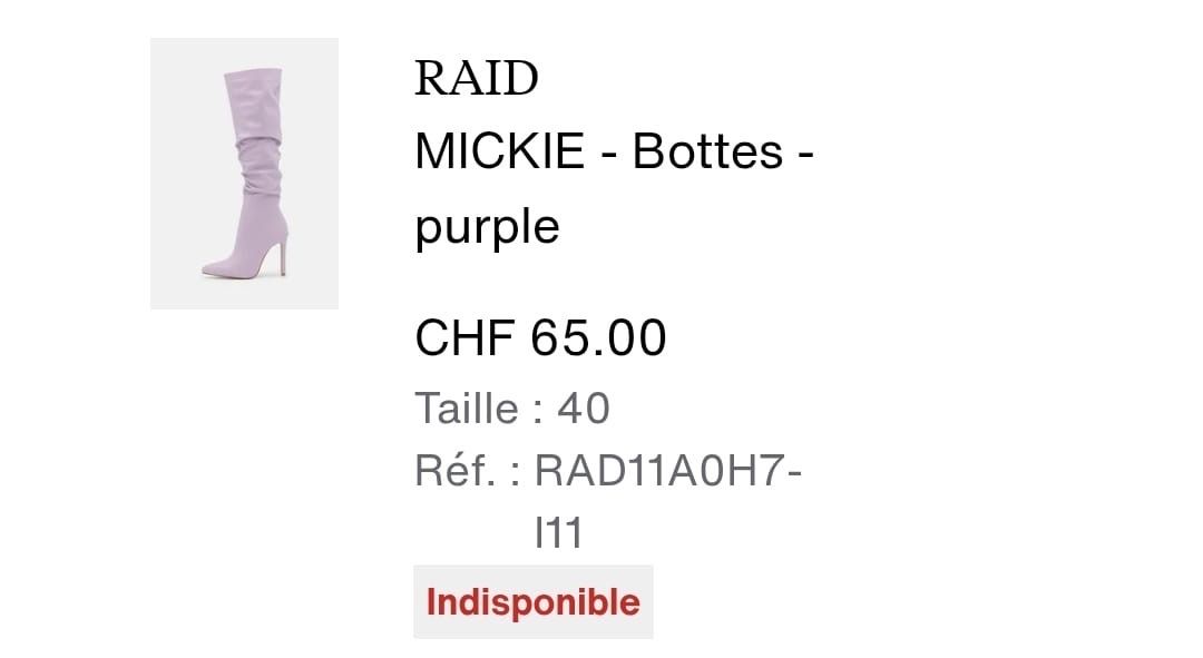 Scarpe da donna: Bottes Lilas – Nuovo (secondo la descrizione) da Concise venduto da Lae99 2