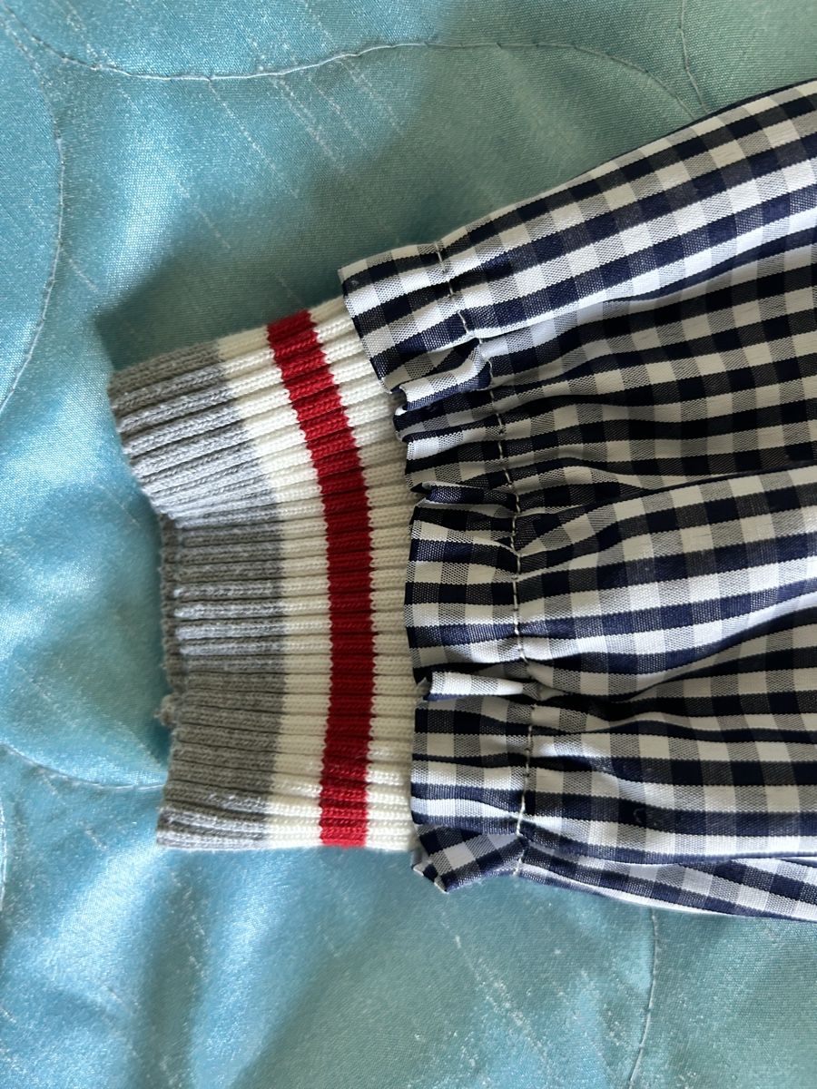 Camicette: Chic Gingham Blouse with Rose Embroidery, size S – Nuovo (secondo la descrizione) da Biel/Bienne venduto da zit_v5yc 1
