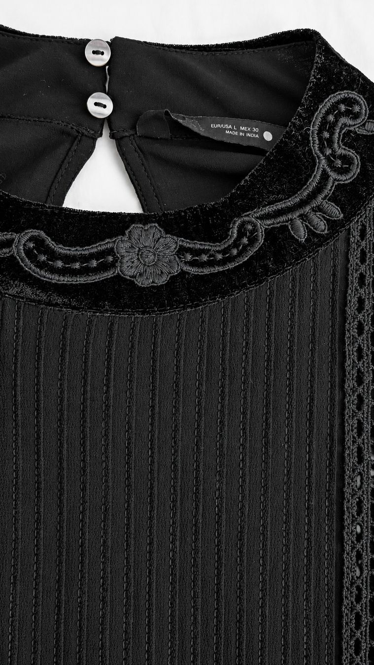 Zara Camicette: Zara Lace Blouse – Nuovo (secondo la descrizione) da Meilen venduto da nancy_rd 4