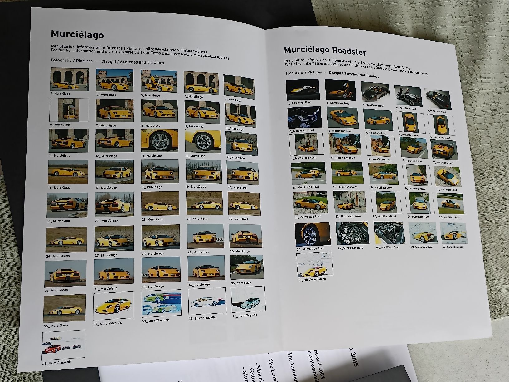 Lamborghini Documenti: Automobil Werbe Mappe / Lamborghini 2005 mit CD – Usato da Brugg AG venduto da Ente015 4