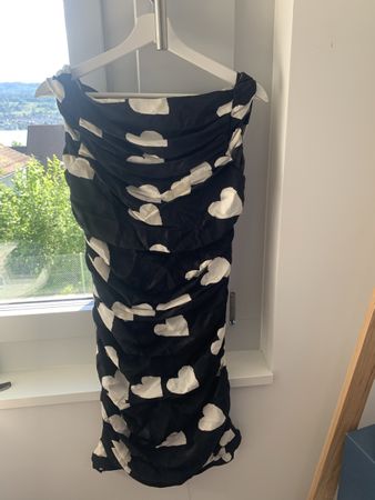 Moschino Sleeveless Black MIDI Dress