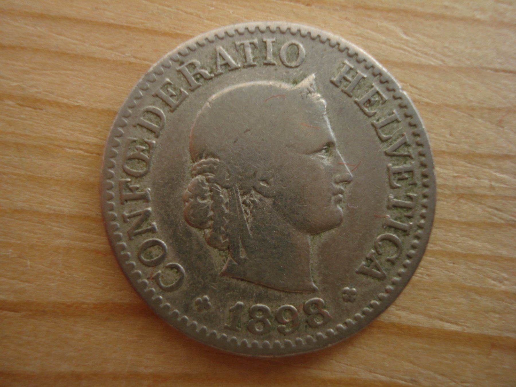 Tutti le monete: (S1) 10 Rappen 1898 – Usato da Erlach venduto da Net-Coins