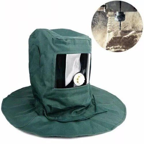 Gesichts- und Gehörschutz: Anti Wind Sandstrahl haube Helm Schutz Maske – Neu (gemäss Beschreibung) aus Kirchdorf AG von Restposten110