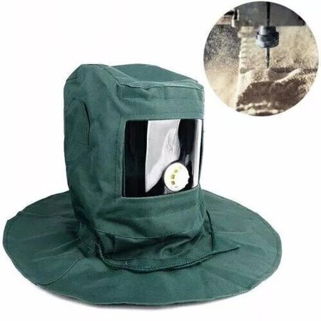 Anti Wind Sandstrahl haube Helm Schutz Maske