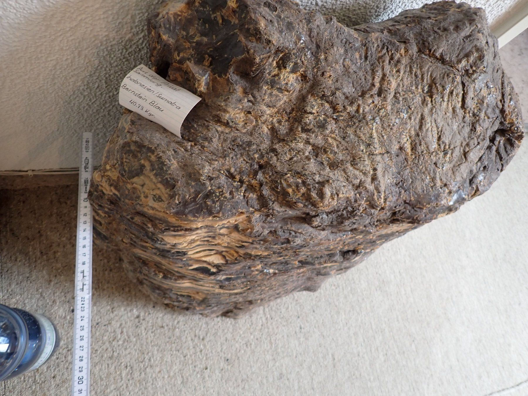 Fossili: Bernstein GIGANT 40 KG  Indonesien – Usato da Wallisellen venduto da Mf1000 8
