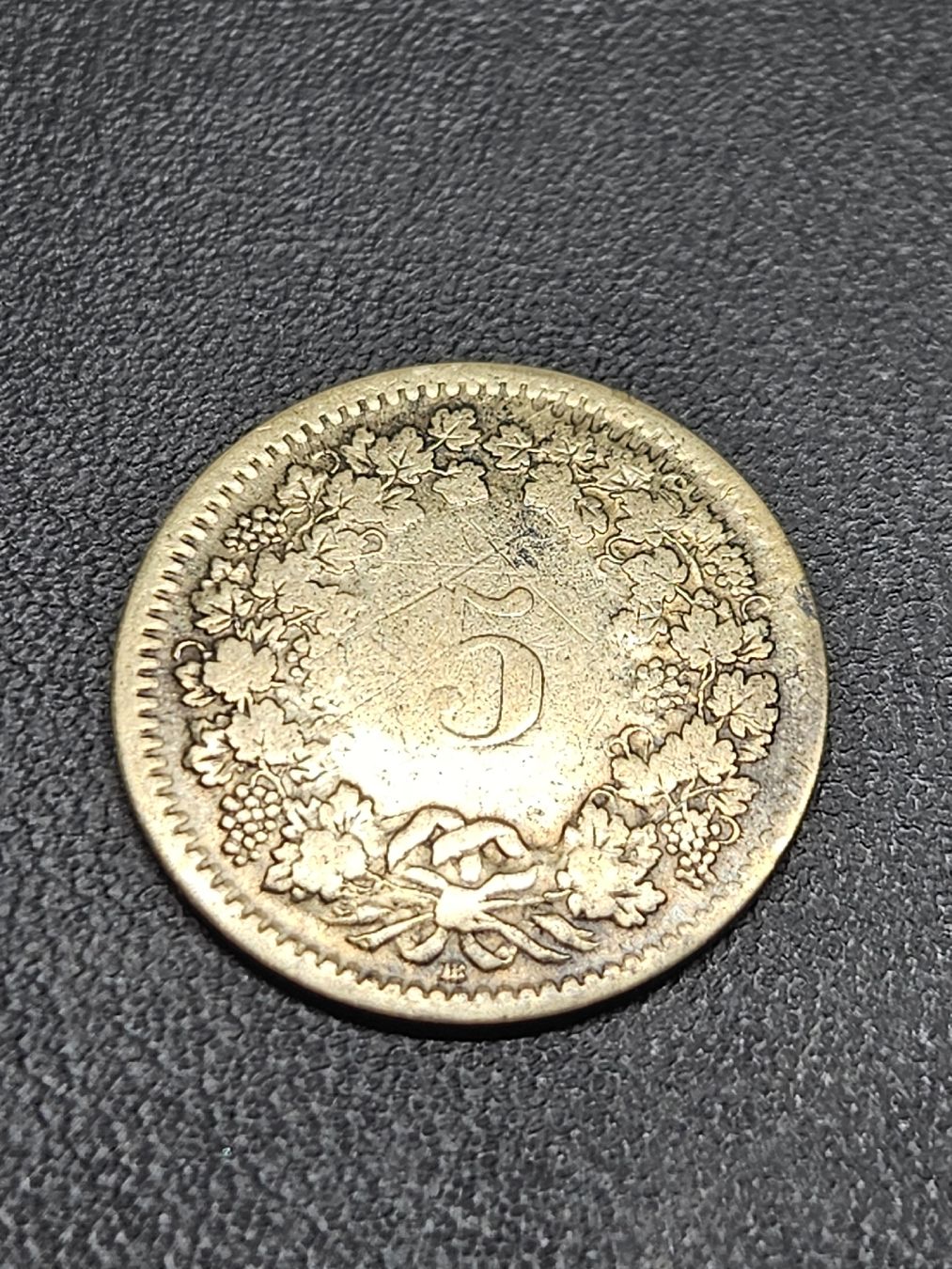 Tutti le monete: 5 Rappen 1850 – Usato da Pfäffikon ZH venduto da Melibol 1