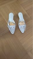 TOD'S white mules size 37 leather