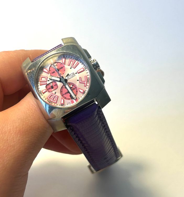 Montre Chronographe LOTUS Vintage Collection - Modèle 9990/1 - NOS (New Old Stock) - Neuf Avec étiquettes