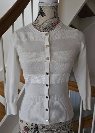 Karen Millen Strickjacke, Gr. 1 (geeignet für XS)