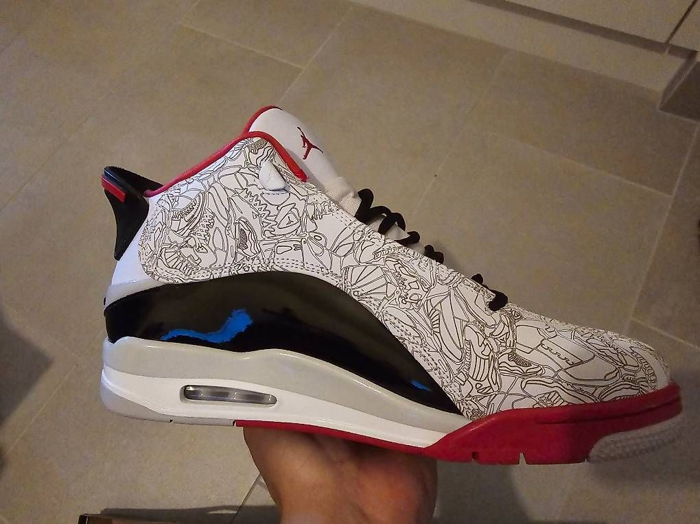 Jordan Scarpe da uomo: Neuves - Air Jordan Dub Zero Varsity Red 2022 – Nuovo e nell'imballaggio originale da Genève venduto da damjogil 4