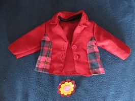Jacke Sasha Puppe, Blazer, Reitjacke, auch für OG-Puppe etc.