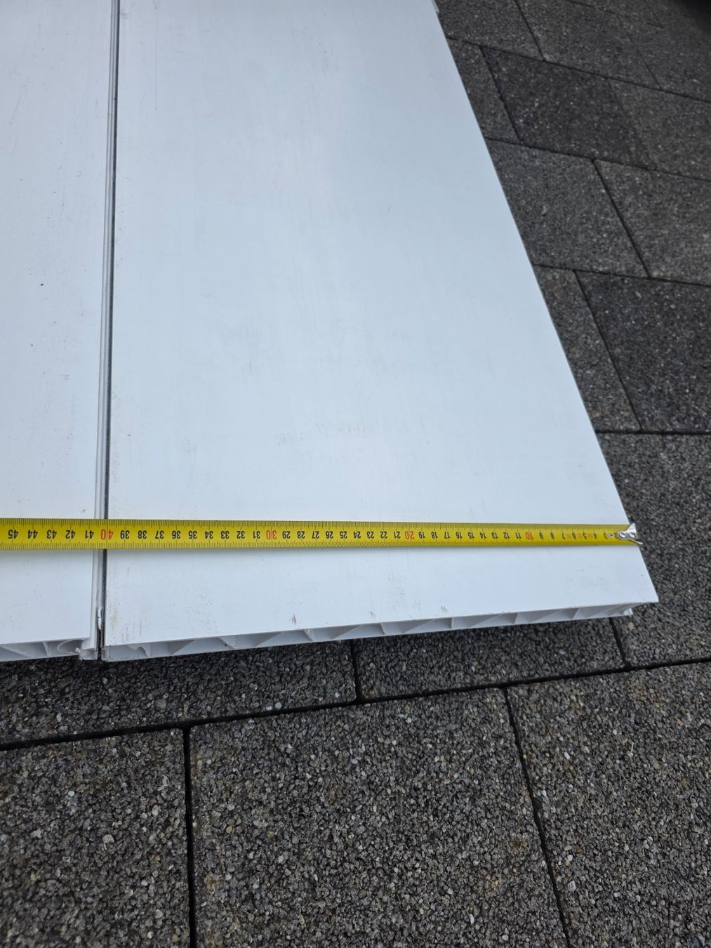 Wände & Decken: PVC Stecksystem Wandpaneele 18x, Profile 9m System, Trennwad – Gebraucht aus Tann von Gyzer6 7