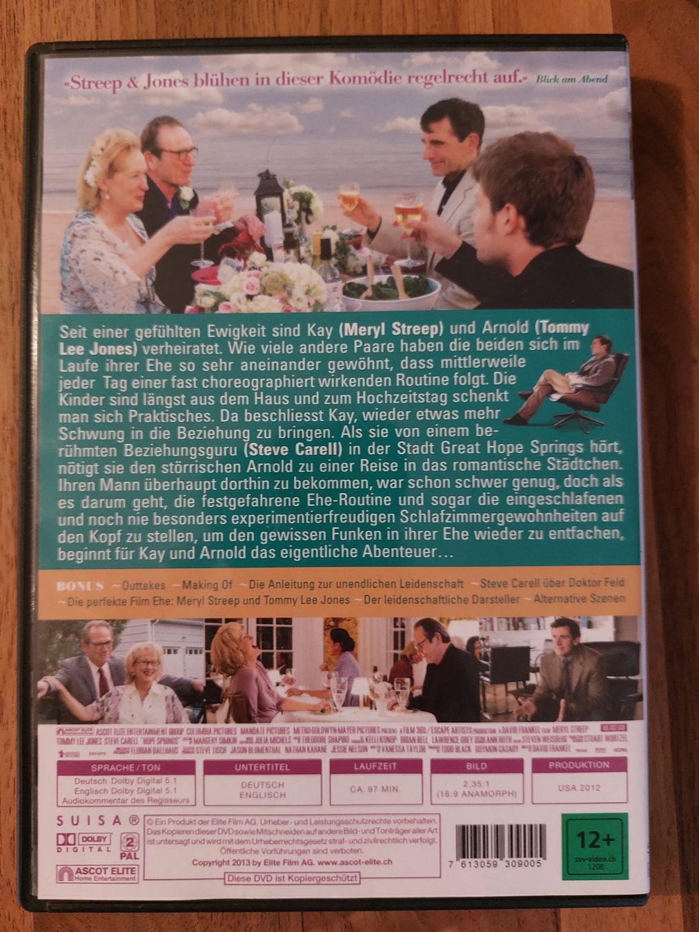 Alle DVDs: DVD - Hope Springs – Gebraucht aus Rheinfelden von FilmAuktion 1