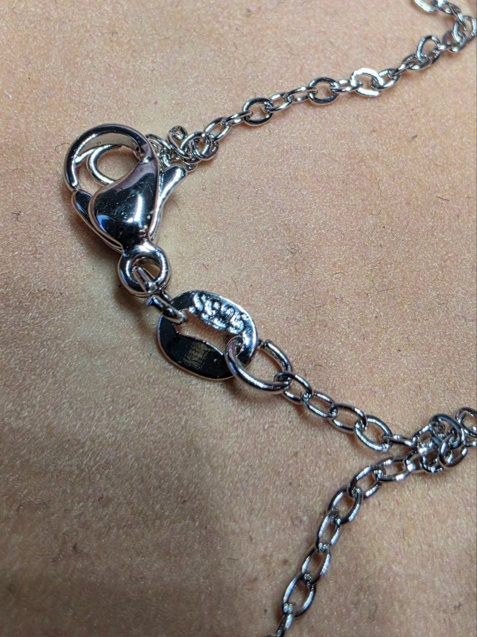 Catenine: Collier argent avec zircons – Nuovo e nell'imballaggio originale da Reconvilier venduto da Tsma67 3