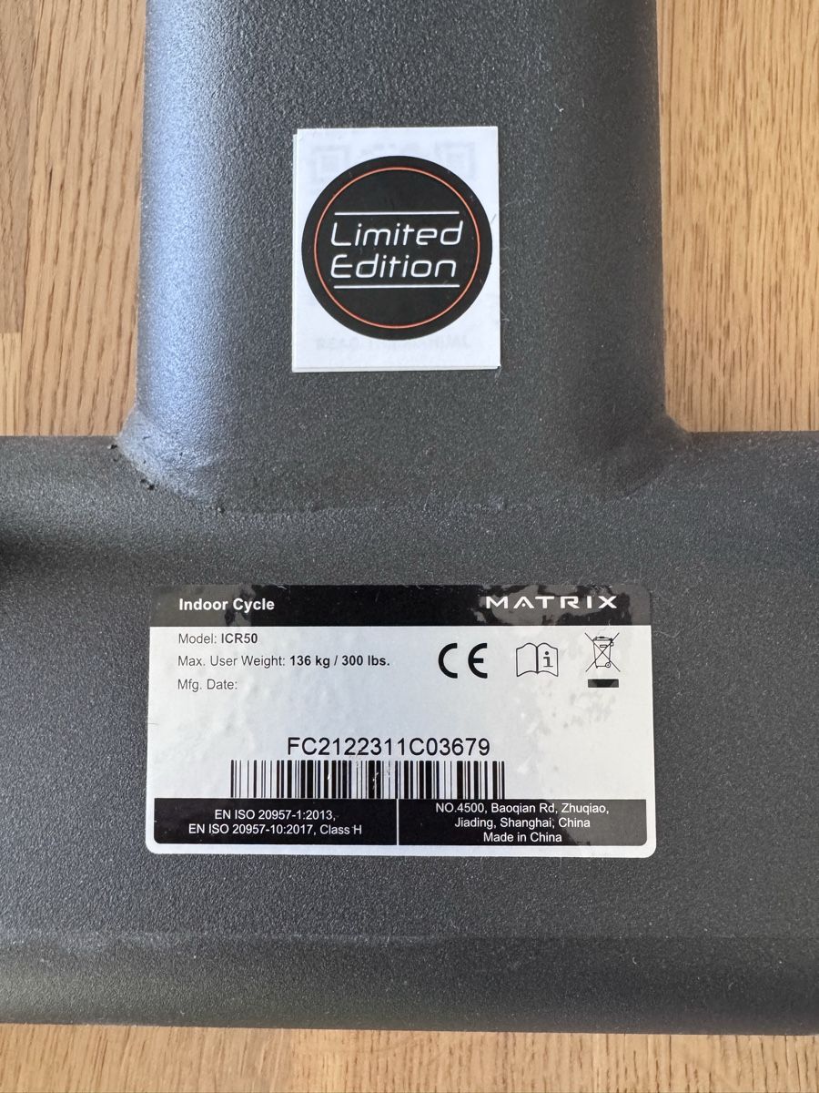 Hometrainer: Hometrainer Matrix ICR50 mit Wattmesser – Nuovo (secondo la descrizione) da Stansstad venduto da thestillmatic 1