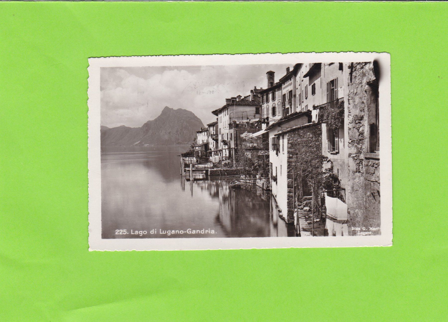 Cartoline postali: Gandria – Usato da St. Peterzell venduto da neckertal